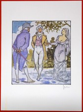 MANARA STAMPA SIGLATA DAL PORTFOLIO RIVOLUZIONE FRANCESE SOGGETTO 13 P.A. USATA