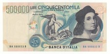 500000 LIRE RAFFAELLO    DECR