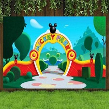 Striscione murale sfondo parco