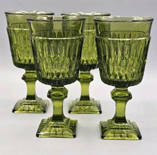 (4) VINTAGE Indiana Glass "Mt