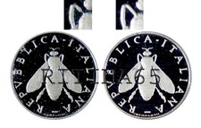 RARA VARIANTE !!! 2 LIRE 1988 COPPIA CON E SENZA ARTIGLI !!!