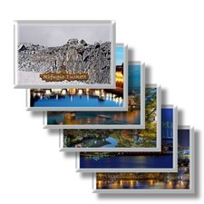 Trentino Dolomiti - Rifugi capanne bivacchi - frigo calamita frigorifero magnete