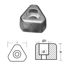 Anodo Ogiva Gori per Elica Gori 3 Lame - Ricambio Ogiva