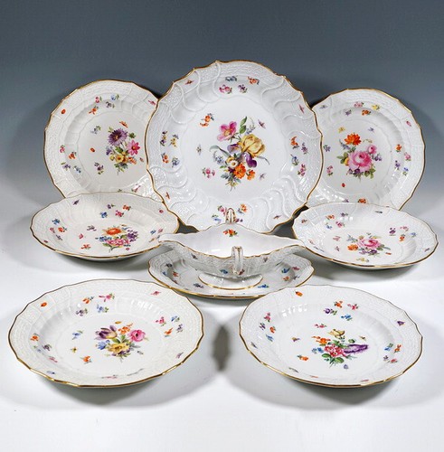 Pezzi meissen piatti 6 - 8,