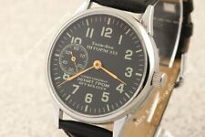 Orologio militare stile RARO russo URSS vintage esercito Tadj Beck ZENITH GROM 333