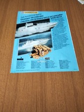 1986 MOTORE CAT MARINO CATERPILLAR 3208 DIESEL VINTAGE AD PUBBLICITA