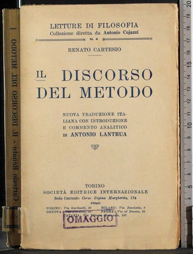 Discorso del metodo renato - discorso,