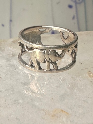 Anello vintage fascia - , elefante