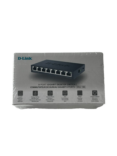 Link dgs 108 switch autonomo - d-link, dgs-108