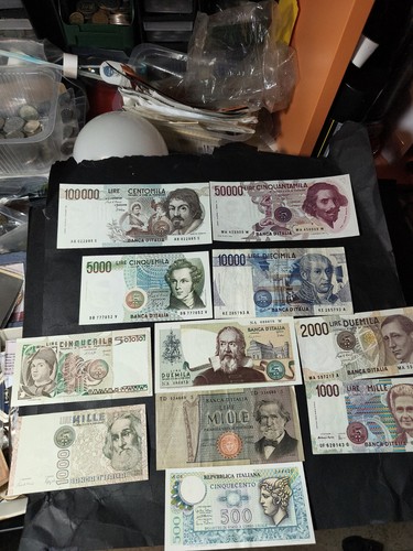 Lotto banconote lire - lotto,