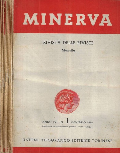 Minerva anno 1946 rivista - 1946.,