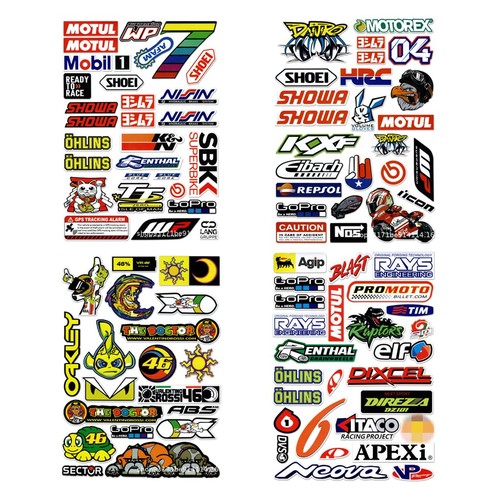 Aeixya adesivi moto 100 - moto, pezzi