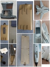 Gioco Incompleto Difetti Galoob Micro Machines 1987 Aereo Portaerei Army Gear