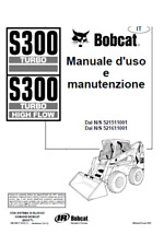 MANUALE USO E MANUTENZIONE BOBCAT S300 IN ITALIANO CD