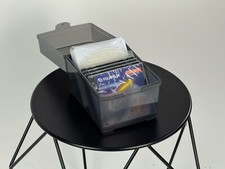 Box Porta-CD/DVD in plastica fumé + 100 buste + 5 DVD-R + Fujifilm CD-RW NUOVI