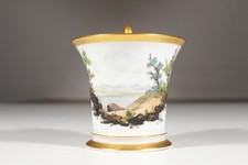 Tazza veduta porcellana