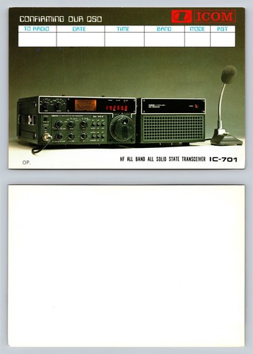 Cartolina ham radio - ham, qsl