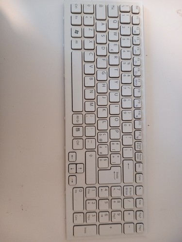 Tastiera sony vaio bianca - vaio,