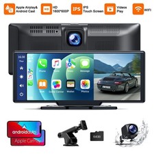 Lettore Video Auto 10.26" Portatile Touchscreen Wireless Apple CarPlay Android