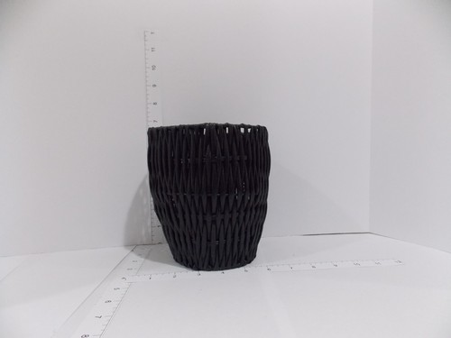 Cestino rattan intrecciato - cestino, in