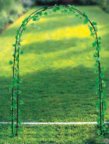 Arco metallo per fiori - arco,
