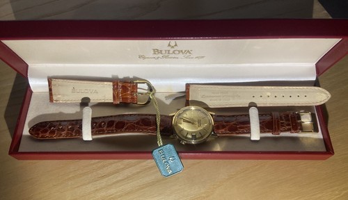 Bulova accutron oro massicio - bulova,