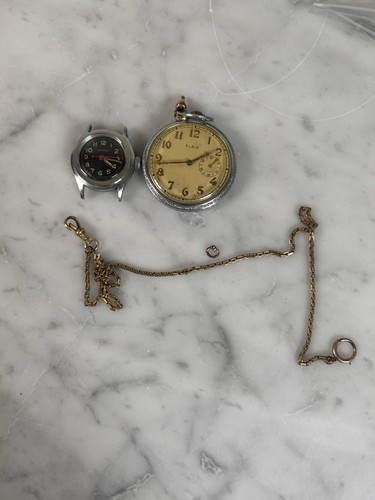 Antico orologio tasca elgin - antico, da