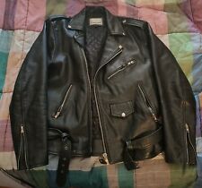 giacca in pelle vera chiodo