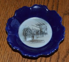  1910 Souvenir Cina blu cobalto Fort Francis motori a turbina centrale elettrica 