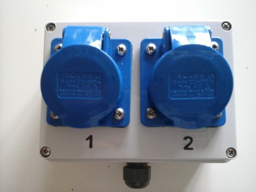 Twin electric box 16amp prese - electric,