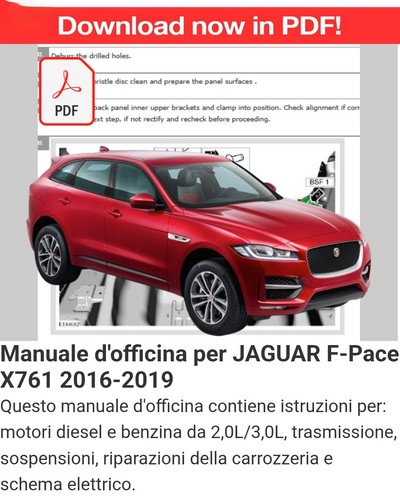 Manuale officina per jaguar - per,