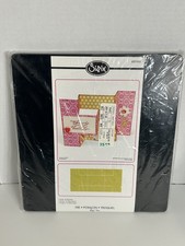 NEW - Sizzix Bigz PRO Die 657159 Tri-Shutter CARD Compleanno, Natale - B40