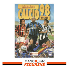 FIGURINE CALCIATORI MERLIN CALCIO 98  Mancolista 1998