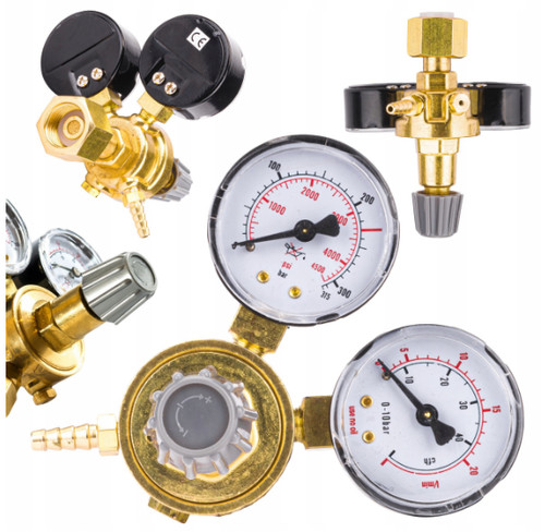 Riduttore pressione co2 argon - pressione,