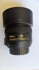 Nikon AF-S G Nikkor 50mm f1,4 obiettivo per fotocamere reflex DX-FX + paraluce