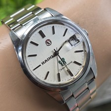 Vintage RADO Green Horse men's