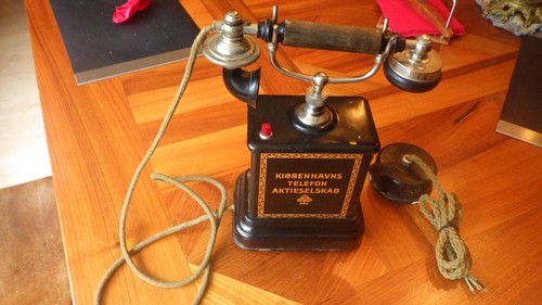 Telefono manovella - telefono, a