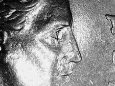 50 LIRE 1975 ERRORE -DOPPIO