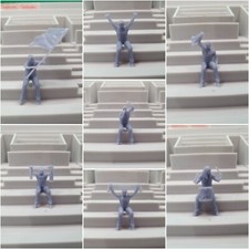 Spettatori Subbuteo Ultras Seduti in stampa 3D