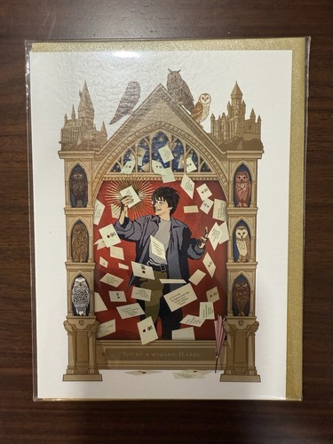 Harry potter notecard - potter, minalima