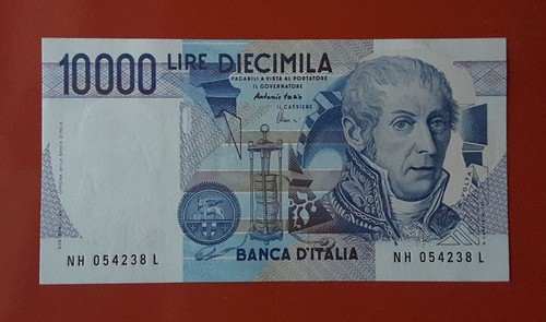 Banconota 10000 lire volta - 10000,