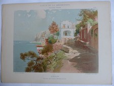 Stampa Amalfi Paesaggio Carlo