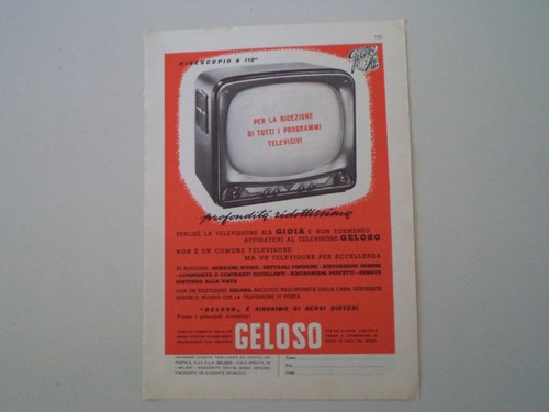Advertising pubblicità 1959 - pubblicità,