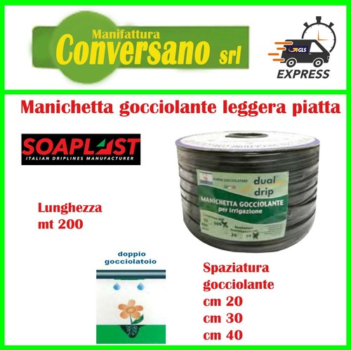 Manichetta gocciolante piatta - manichetta,
