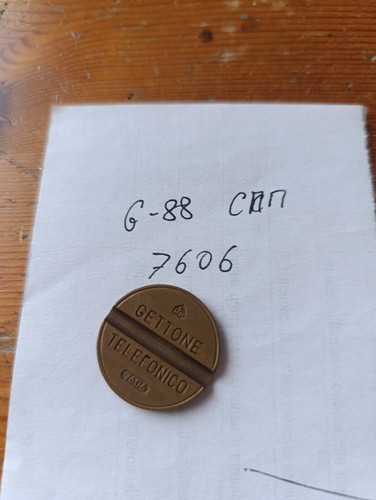 G88 gettone telefonico cmm - gettone,
