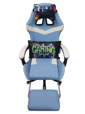 POLTRONA GAMING AZZURRA SEDIA