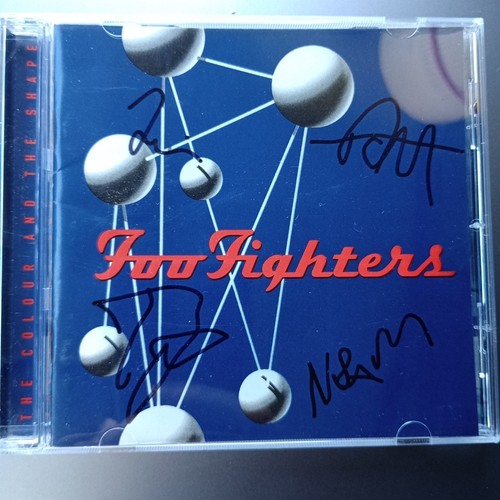 Autografo firmato foo - cd,