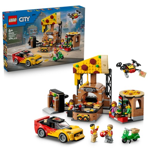 Lego city centro - di, consegna
