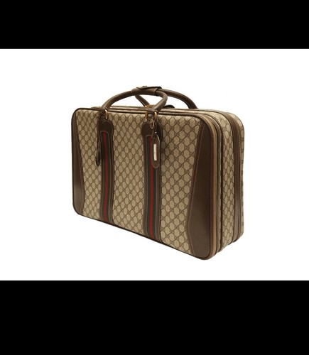 Gucci valigia tessuto - gucci,
