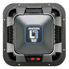 Kicker L7-124 Subwoofer quadrato 30 cm (12") 2x4 Ohm 900 WRMS UVP 449 €